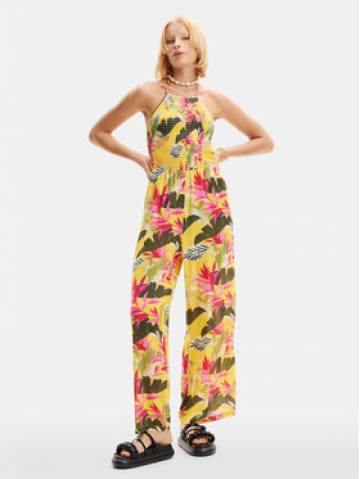 Desigual Комбінезон Tropical Party 24SWMW22 Кольоровий Relaxed Fit Desigual Комбінезон Tropical Party 24SWMW22 Кольоровий Relaxed Fit
