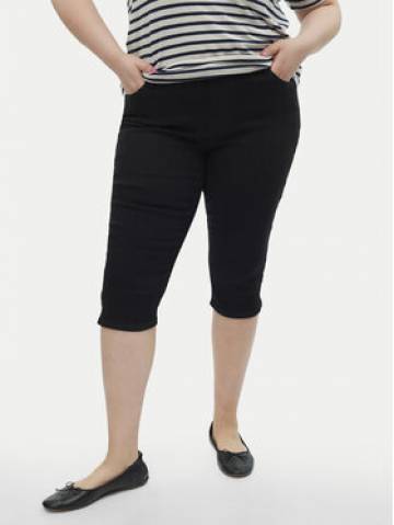 Vero Moda Curve Штани-капрі Cjune 10303171 Чорний Slim Fit Vero Moda Curve Штани-капрі Cjune 10303171 Чорний Slim Fit