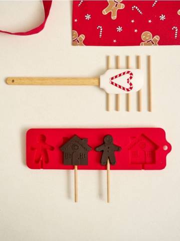 Форма для шоколаду - червоний