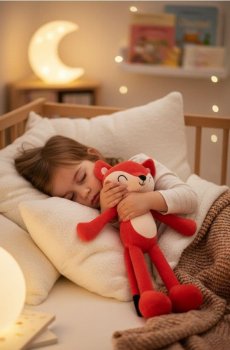 М’яка іграшка лисиця - червоний