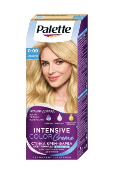 Стойкая крем-краска для волос Palette Интенсивный цвет, 0-00 Осветляющий, 110 мл