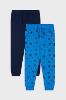 Трикотажні джогери, 2 пари - синій