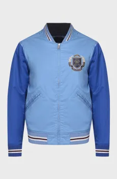 Мужской двусторонний бомбер IM REVERSIBLE ICON BOMBER Разноцветный M Tommy Hilfiger MW0MW29685