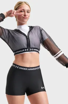 Женское черное худи HeatGear Mesh FZ Черный XS Under Armour 6012295-008