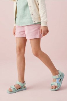 Сандалі на липучках - світло-зелений