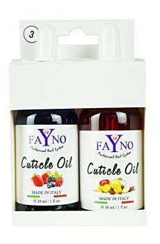 Набор масел для кутикулы Fayno Cuticle Oil 3 (ягодный + фруктовый микс), 2*30 мл