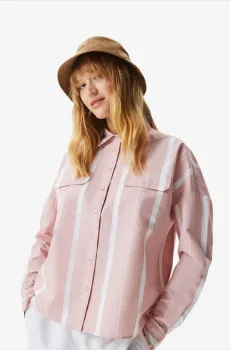 Женская розовая рубашка Розовый 38 Lacoste CF030808P