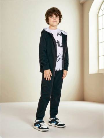 Трикотажні штани - чорний