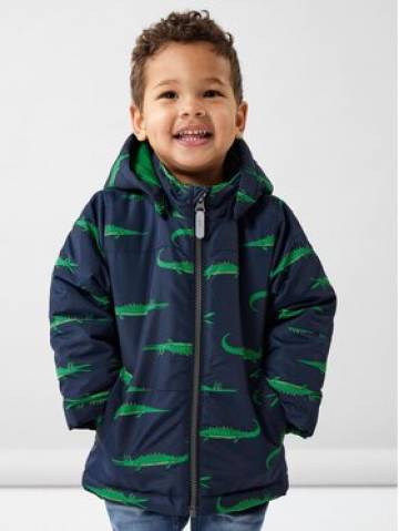 NAME IT Демісезонна куртка 13218217 Cиній Regular Fit NAME IT Демісезонна куртка 13218217 Cиній Regular Fit