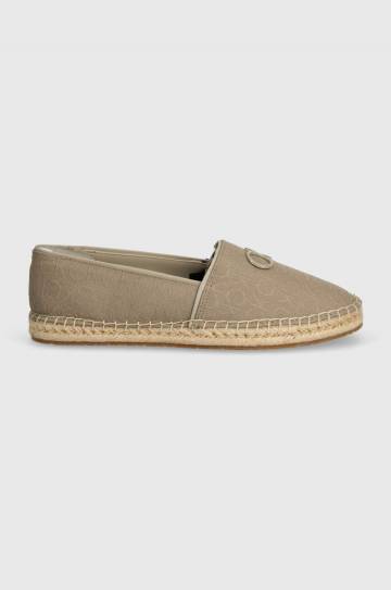 Эспадрильи Calvin Klein ESPADRILLE RELOCK MONOCQ цвет бежевый HW0HW01916 Эспадрильи Calvin Klein ESPADRILLE RELOCK MONOCQ цвет бежевый HW0HW01916