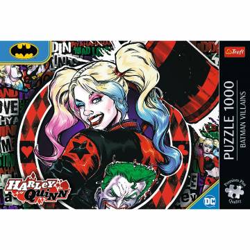 Пазл Trefl DC Comics Гарлі Квінн 1000 елементів (10837) Пазл Trefl DC Comics Гарлі Квінн 1000 елементів (10837)