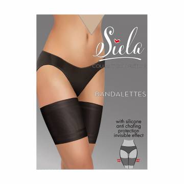 Бандалетки женские Siela гладкие, Natural, размер 3XL Бандалетки женские Siela гладкие, Natural, размер 3XL