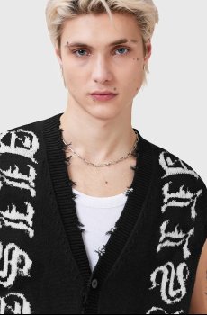 Безрукавка из хлопка AllSaints SCRIPTURE