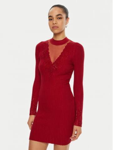 Guess Трикотажна сукня W5RK14 Z2Y50 Червоний Regular Fit Guess Трикотажна сукня W5RK14 Z2Y50 Червоний Regular Fit