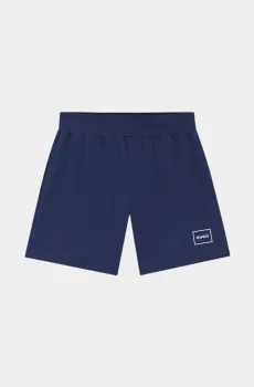 Мужские синие шорты Синий L HUGO 11435