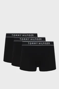 Мужские черные боксеры (3 шт) TRUNK Черный XL Tommy Hilfiger UM0UM03882