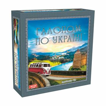 Детская настольная игра Artos Games Галопом по Украине, от 3 лет Детская настольная игра Artos Games Галопом по Украине, от 3 лет
