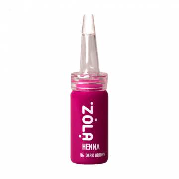 Хна для бровей Zola Henna 06 Dark Brown, 10 г Хна для бровей Zola Henna 06 Dark Brown, 10 г
