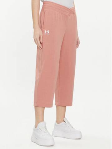 Under Armour Спортивні штани Ua Rival Terry Crop Wide Leg 1382737-696 Рожевий Loose Fit Under Armour Спортивні штани Ua Rival Terry Crop Wide Leg 1382737-696 Рожевий Loose Fit