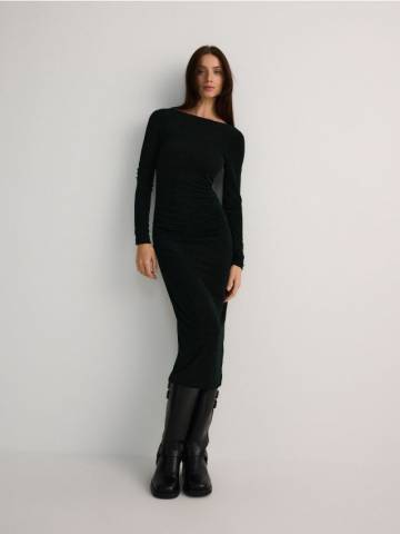Reserved - LADIES` DRESS - зелений - 6712B-77X Reserved - LADIES` DRESS - зелений - 6712B-77X