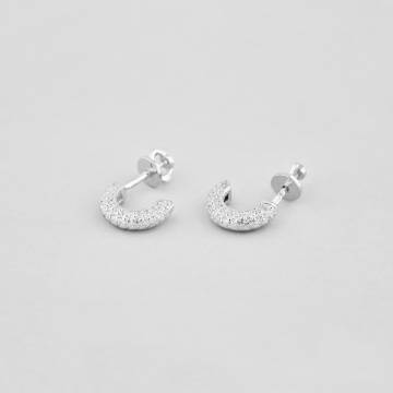 Серебряные серьги Minimal 54077-р Серебряные серьги Minimal 54077-р