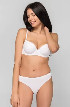 Женские белые трусики 005С Белый XS brabrabra SLZ19802005