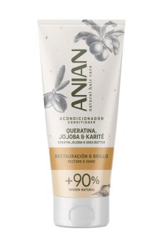 Кондиционер для волос Anian Restore & Shine Conditioner с кератином, маслами жожоба и ши, 250 мл