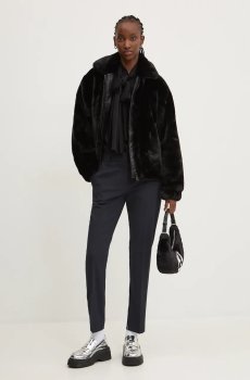 Брюки с примесью шерсти HUGO