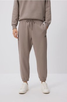 Reserved - Зручні трикотажні штани - темно-сірий - 177EF-90X