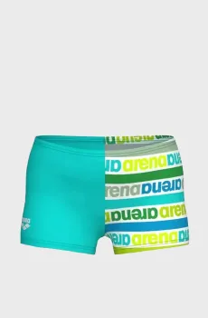 Детские бирюзовые плавки FRIENDS SWIM SHORT ALLOVER Бирюзовый 1 Arena 006303-301
