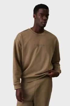 Мужской оливковый свитшот Оливковый M Calvin Klein 000NM2724E