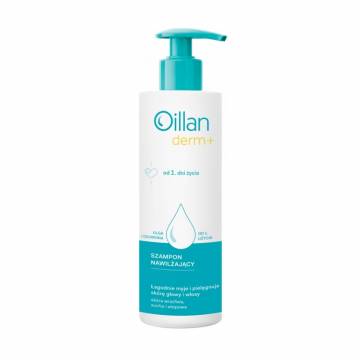 Детский увлажняющий шампунь Oillan Derm+ для чувствительной, сухой и атопичной кожи головы, с первого дня жизни, 180 мл Детский увлажняющий шампунь Oillan Derm+ для чувствительной, сухой и атопичной кожи головы, с первого дня жизни, 180 мл