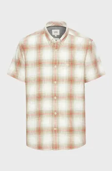Мужская рубашка в клетку Shortsleeve Разноцветный XL Camel Active 409261-5S61-50