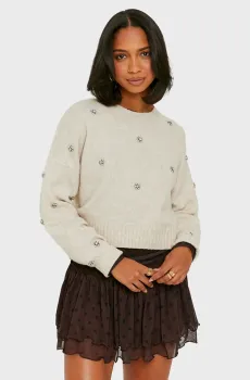 Женский белый джемпер Белый M Tally Weijl SPUPEDOVE