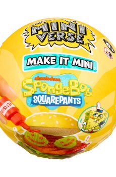 Игровой набор-сюрприз Miniverse серии SpongeBob Создай вкусности Красти Краб, от 8 лет (599296)
