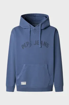 Мужское синее худи GIO Синий L Pepe Jeans PM5800145