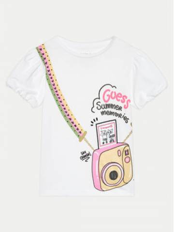 Guess Футболка K4GI13 K6YW4 Білий Regular Fit Guess Футболка K4GI13 K6YW4 Білий Regular Fit