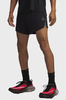 Мужские черные шорты UA Halo Run Short Черный M Under Armour 6007089-001