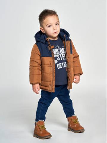 Birba Trybeyond Пуховик 999 77020 00 Коричневий Regular Fit Birba Trybeyond Пуховик 999 77020 00 Коричневий Regular Fit