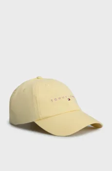 Женская желтая кепка LINEAR LOGO 6 Желтый ONESIZE Tommy Jeans AW0AW16868