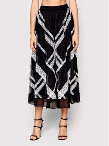 TWINSET Спідниця з фатину 221TP2173 Чорний Regular Fit TWINSET Спідниця з фатину 221TP2173 Чорний Regular Fit