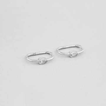 Серебряные серьги Minimal 521105б Серебряные серьги Minimal 521105б