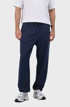 Мужские темно-синие спортивные брюки NB SMALL LOGO Синий XL New Balance MP41519NNY