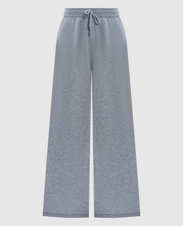 Серые утепленные штаны Alicante из кашемира