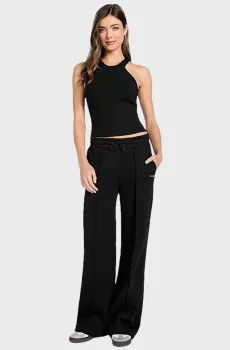 Женский черный топ Черный XS Guess V6RP09.KD932;JBLK