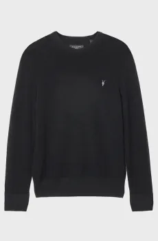 Мужской черный джемпер ASPEN Черный L AllSaints M089KB
