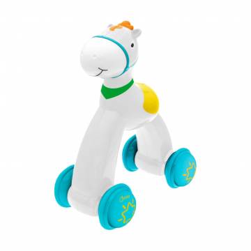 Игрушка-каталка Chicco Конек, 18*11*26 см, от 1 года (09948.00) Игрушка-каталка Chicco Конек, 18*11*26 см, от 1 года (09948.00)