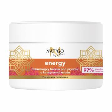 Бодрящий лосьон для душа Natigo by Nature Energy, 200 мл