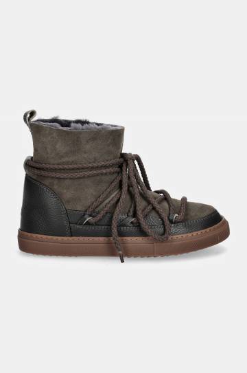 Кожаные сапоги Inuikii Classic цвет зелёный 55102-001 Кожаные сапоги Inuikii Classic цвет зелёный 55102-001