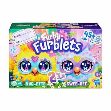 Интерактивная игрушка Furby Interactive Plush Spring Furblets, от 6 лет, 2 шт (G1336)